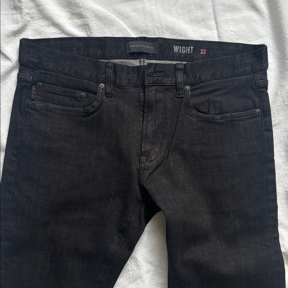 John Varvatos Black Skinny Jeans Sleek Modern Design - Picture 2 of 11